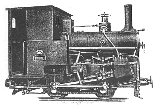Schmalspurlok für 600-900 mm Spurweite, 1895